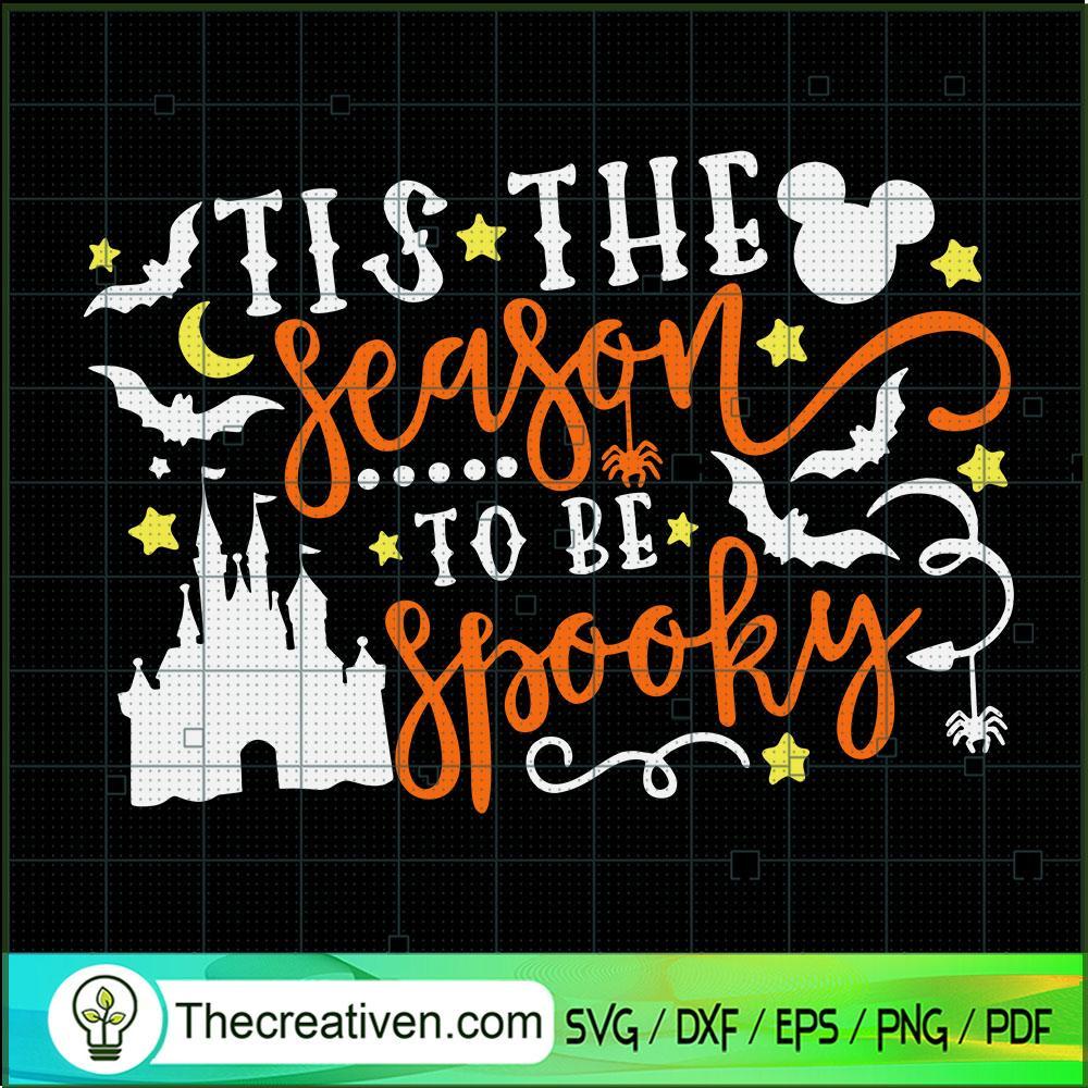 Tis The Season To Be Spooky SVG Cut File for Cricut & Design 46011 1 Tis The Season To Be Spooky SVG Cut File for Cricut & Design 46011