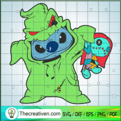 Stitch Oogie Boogie And Sally SVG Cut File for Cricut & Silhouette