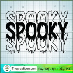 Spooky Horror SVG Cut File for Cricut & Silhouette