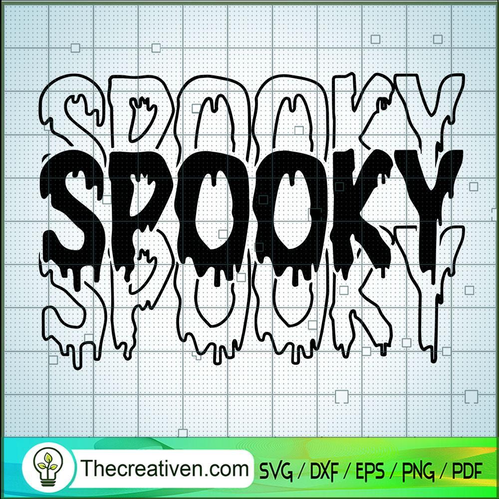 Spooky Horror SVG Cut File for Cricut & Silhouette 1 Spooky Horror SVG Cut File for Cricut & Silhouette