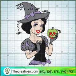 Snow White Pumpkin SVG Cut File for Cricut & Silhouette