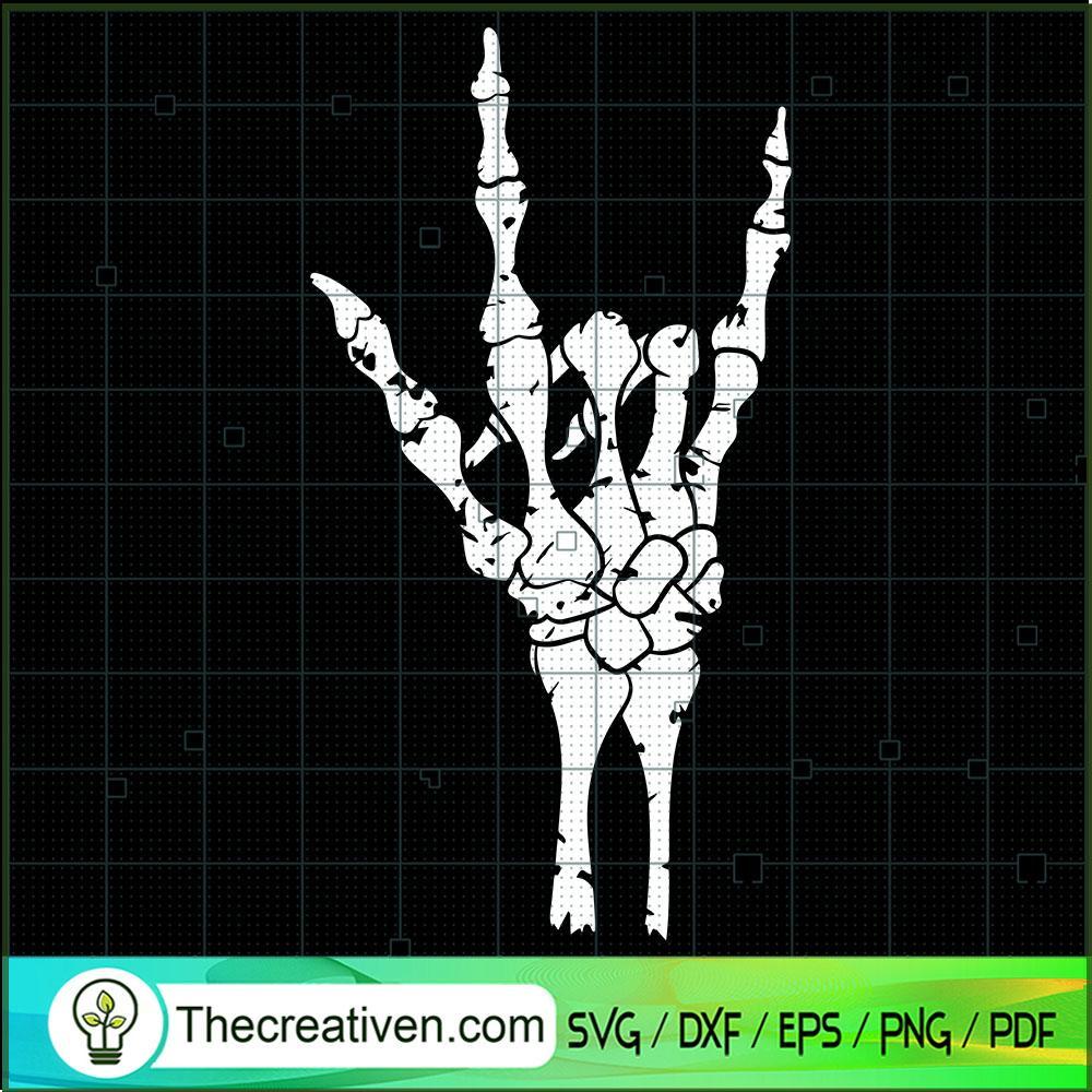 Skeleton Hand SVG Cut File for Cricut & Silhouette 1 Skeleton Hand SVG Cut File for Cricut & Silhouette