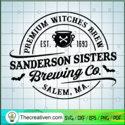Sanderson Sisters Witches Br SVG Cut File for Cricut