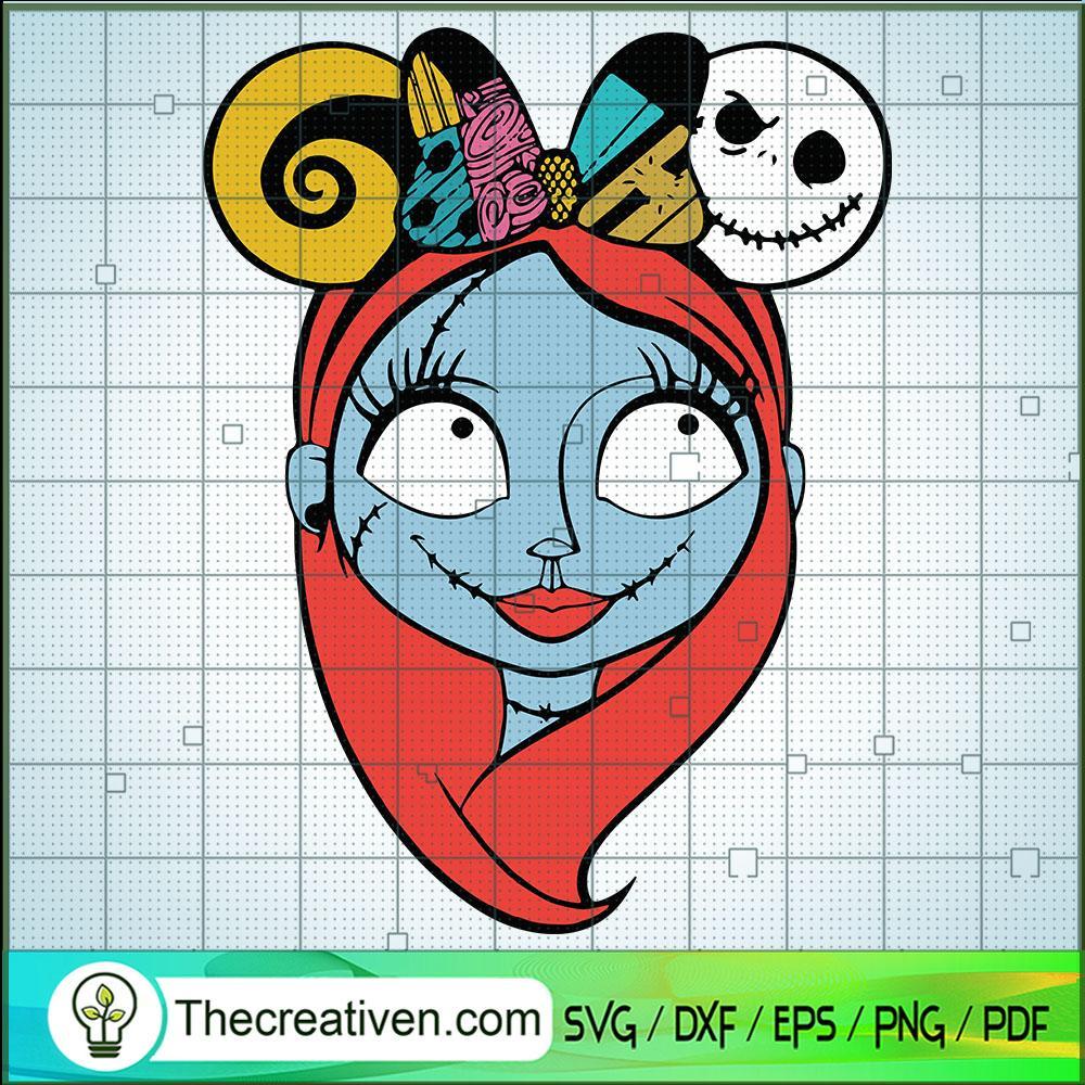 Sally Halloween SVG Cut File for Cricut & Silhouette 1 Sally Halloween SVG Cut File for Cricut & Silhouette
