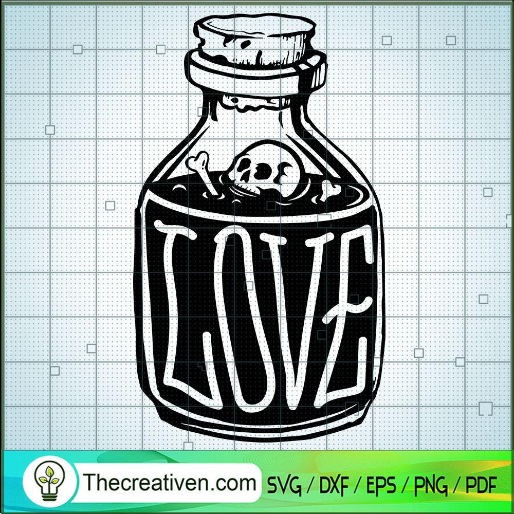 Poison Love SVG, Halloween SVG, Scary SVG 1 Poison Love SVG, Halloween SVG, Scary SVG