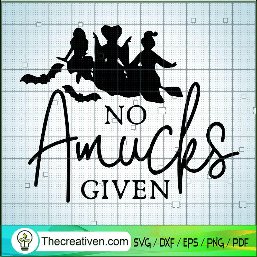 No Amucks Given SVG Cut File for Cricut & Silhouette 1 No Amucks Given SVG Cut File for Cricut & Silhouette