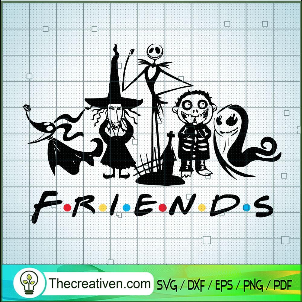 Nightmare Friends SVG Cut File for Cricut & Silhouette 1 Nightmare Friends SVG Cut File for Cricut & Silhouette