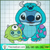 Monster Inc Stitch SVG, Stitch SVG, Monsters University SVG 2 125 copy 3