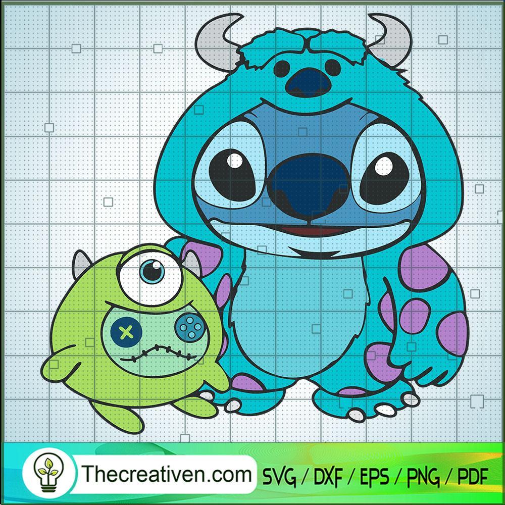 Monster Inc Stitch SVG, Stitch SVG, Monsters University SVG 1 125 copy 3