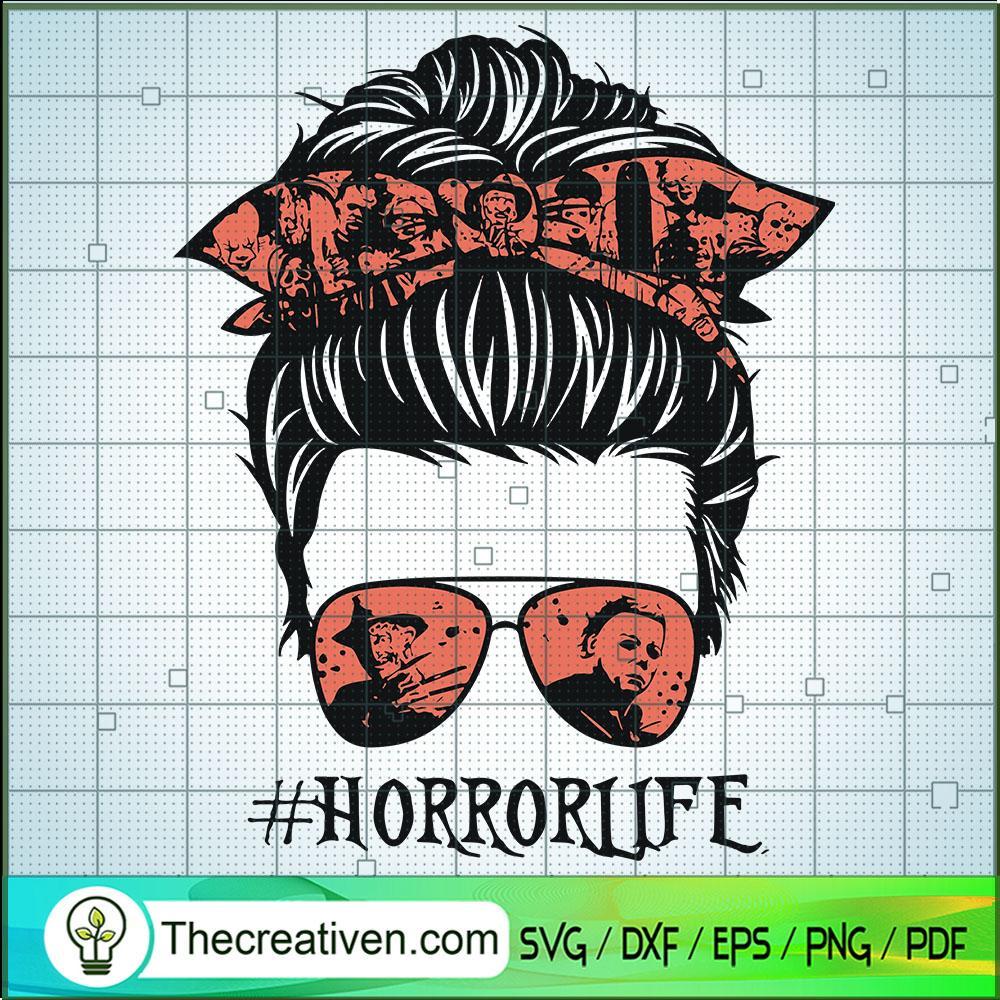 Mom Life Horror Movie SVG Cut File for Cricut & Silhouette 1 Mom Life Horror Movie SVG Cut File for Cricut & Silhouette