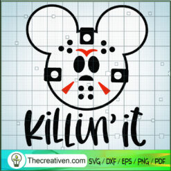 Mickey Jason SVG Cut File for Cricut & Silhouette