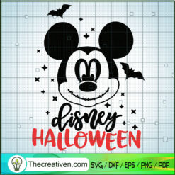 Mickey Jack Skellington SVG Cut File for Cricut & Silh Design 45589