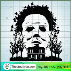 Michael Myers Horror Characters SVG Cut File for Cricut & Silhouette
