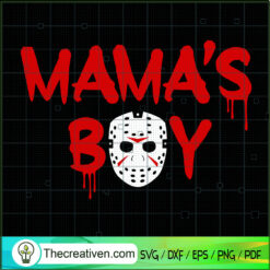 Mama Boy SVG Cut File for Cricut & Silhouette