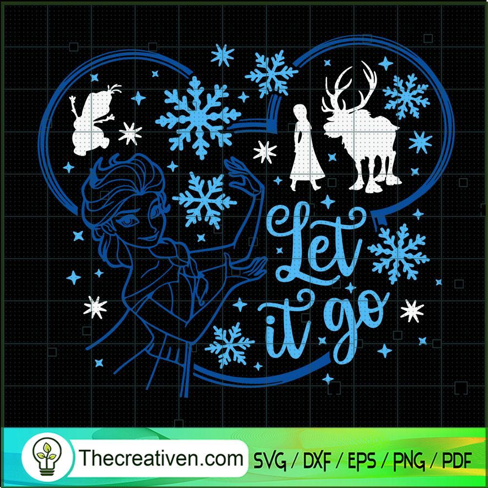 Let It Go SVG Cut File for Cricut & Silhouette Design 45530 1 Let It Go SVG Cut File for Cricut & Silhouette Design 45530