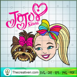 Jojo Siwa SVG Cut File for Cricut & Silhouette