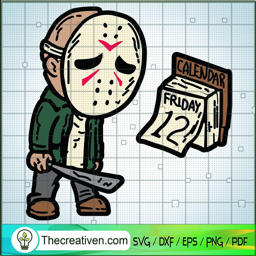 Jason Voorhees Friday The 12Th SVG Cut File for Cricut & Silhouette 1 Jason Voorhees Friday The 12Th SVG Cut File for Cricut & Silhouette