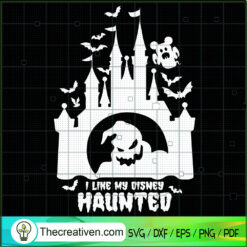 I Like My Disney Haunted SVG Cut File for Cricut & Silhouette