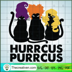 Hurrcus Purrcus SVG Cut File for Cricut & Silhouette