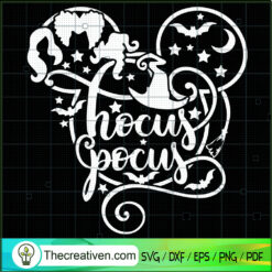 Hocus Pocus Sanderson SVG Cut File for Cricut & Silhouette