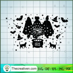 Hocus Pocus Full Wrap SVG, Halloween SVG, Hocus Pocus SVG