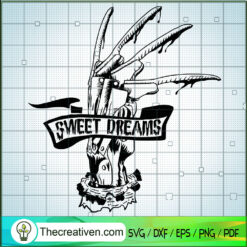 Freddy Krueger Sweet Dream SVG Cut File for Cricut & Silhouette