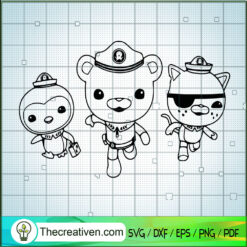 Octonauts SVG, The Octonauts SVG, Cartoon Movie SVG