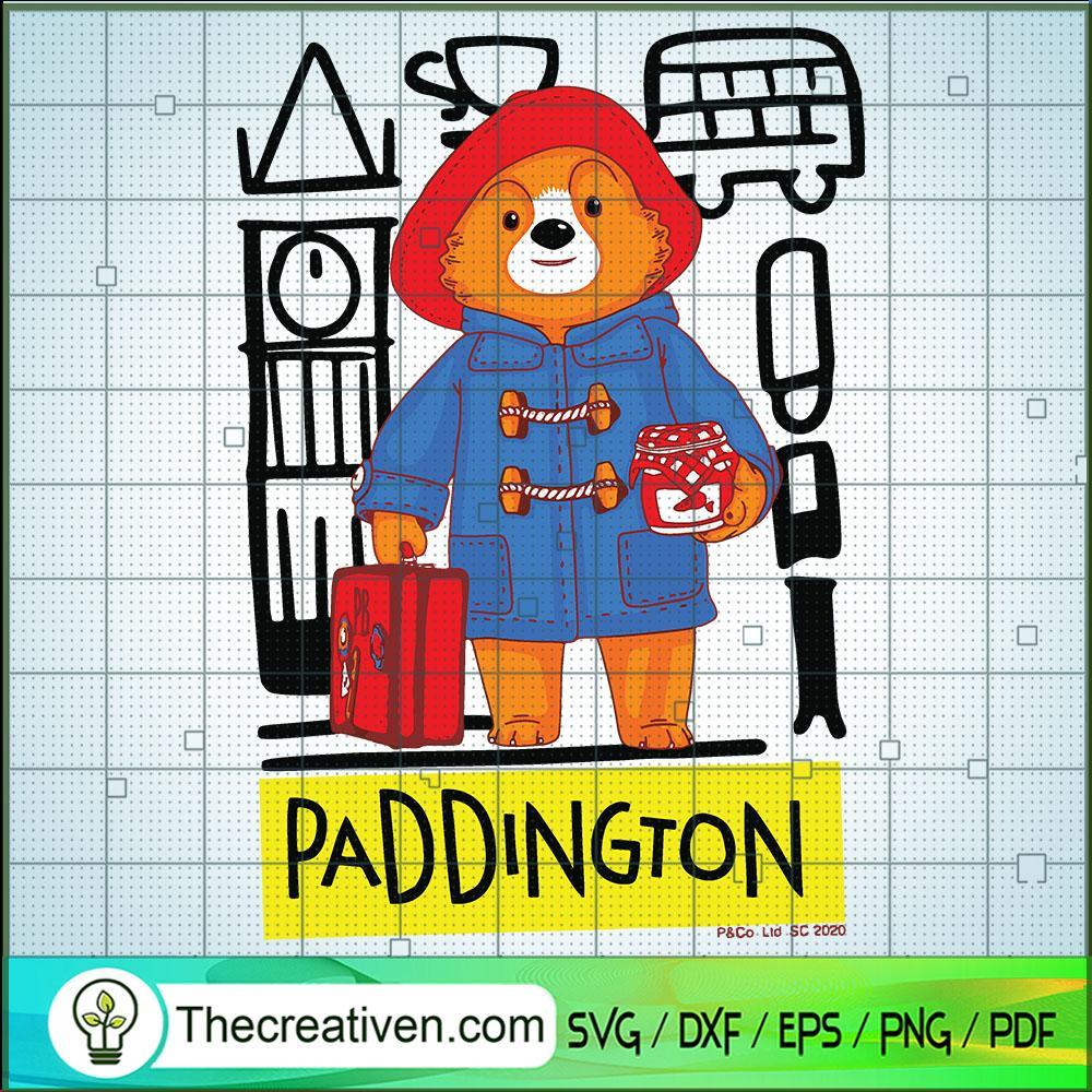 Paddington Bear SVG, A Bear Called Paddington SVG, Kids Book SVG 1 Paddington Bear SVG, A Bear Called Paddington SVG, Kids Book SVG
