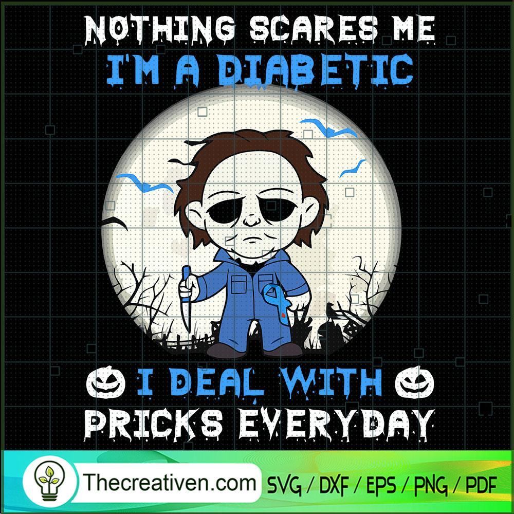 Nothing Scares Me I'm a Diab SVG Cut File for Cricut 1 Nothing Scares Me I'm a Diab SVG Cut File for Cricut