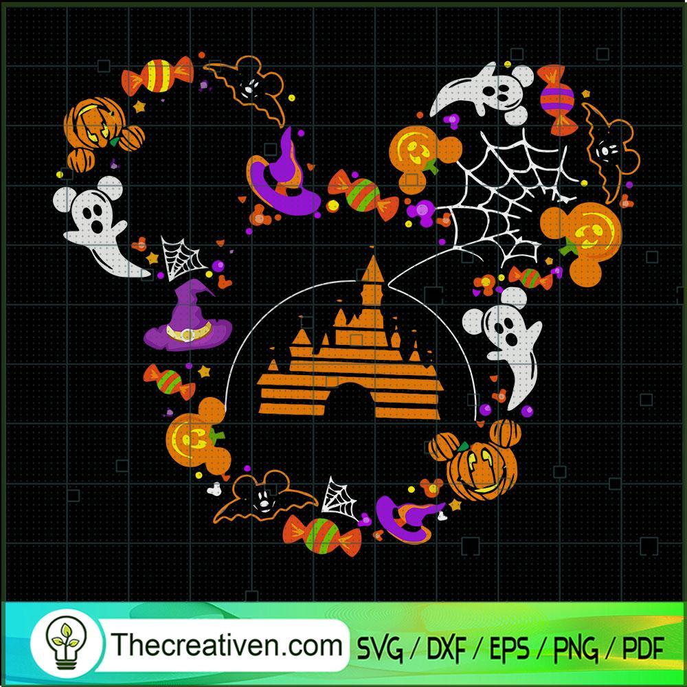 Mickey Mouse Disney Halloween SVG Cut File for Cricut & Silhouette 1 Mickey Mouse Disney Halloween SVG Cut File for Cricut & Silhouette