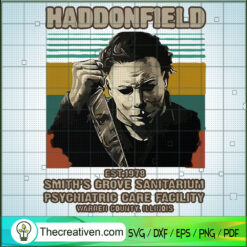 Michael Myers Haddonfield Es SVG Cut File for Cricut