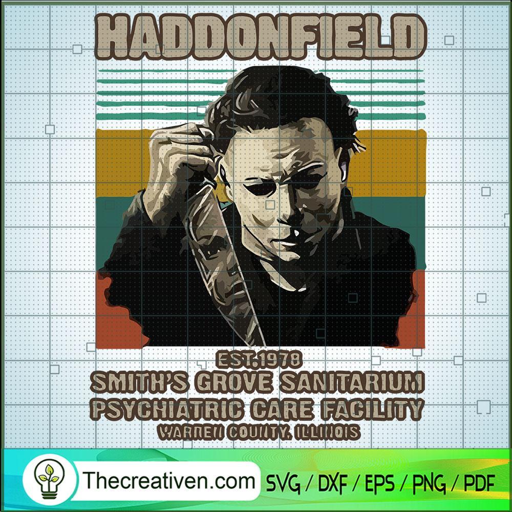Michael Myers Haddonfield Es SVG Cut File for Cricut 1 Michael Myers Haddonfield Es SVG Cut File for Cricut