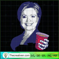 Hillary Clinton SVG, American Politician SVG, Lawyer SVG