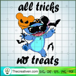 Disney Stitch Mickey Mouse A SVG Cut File for Cricut