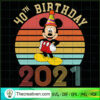 Custom Vintage Mickey Mouse  SVG Cut File for Cricut