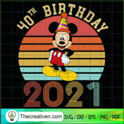 Custom Vintage Mickey Mouse  SVG Cut File for Cricut