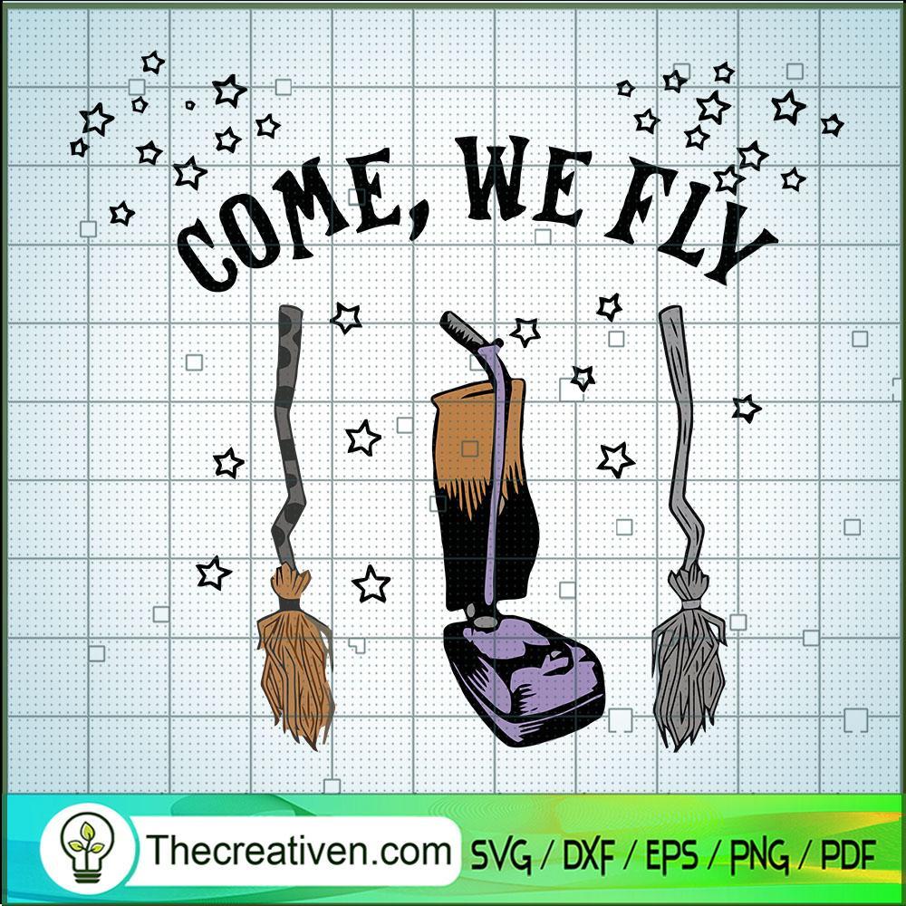 Come We Fly Hocus Pocus Broo SVG Cut File for Cricut 1 Come We Fly Hocus Pocus Broo SVG Cut File for Cricut
