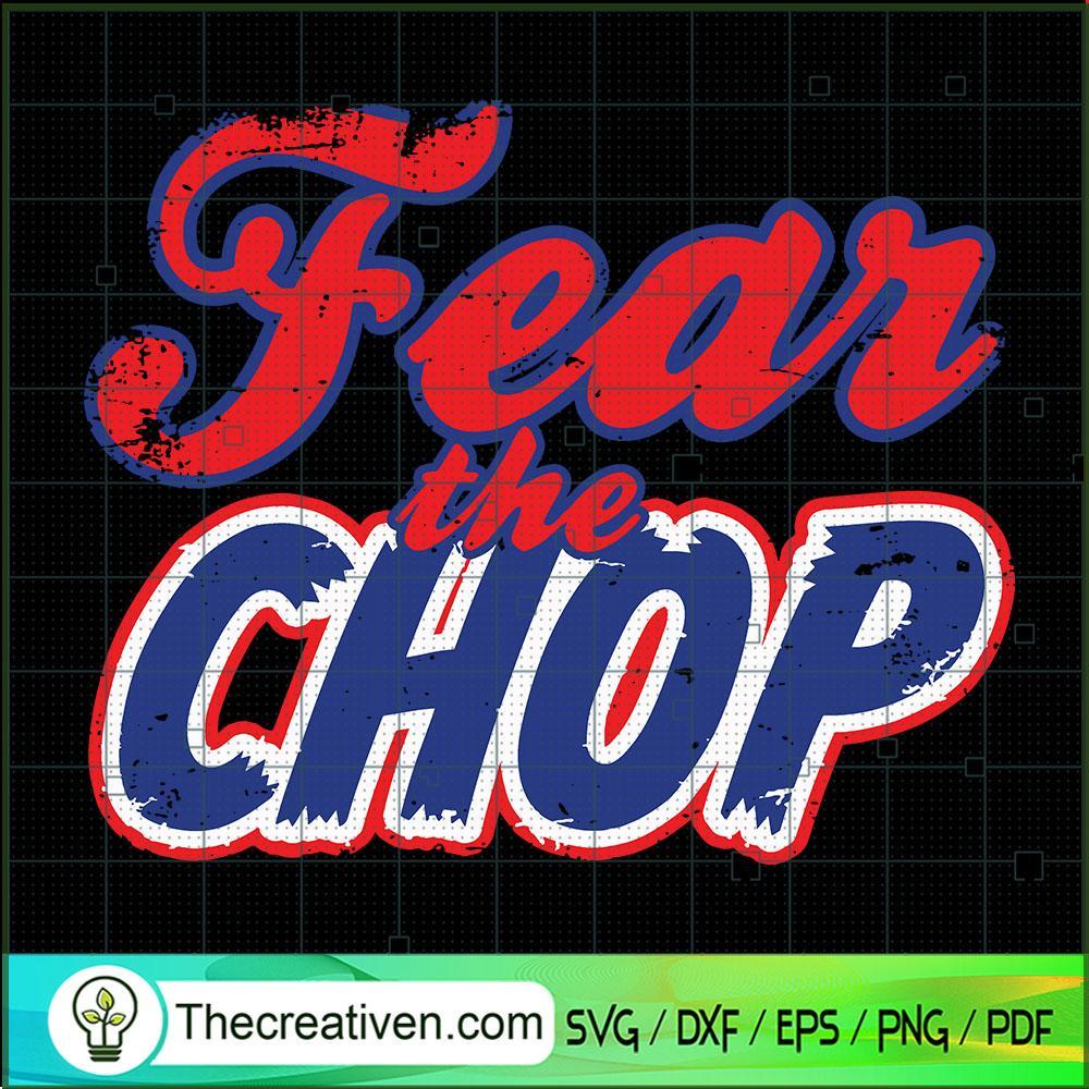 Distressed Fear The Chop VG, Baseball Lovers SVG, Funny Braves SVG 1 Distressed Fear The Chop VG, Baseball Lovers SVG, Funny Braves SVG