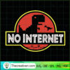 Dinosour No Internet SVG, Google Game SVG, Funny Play SVG