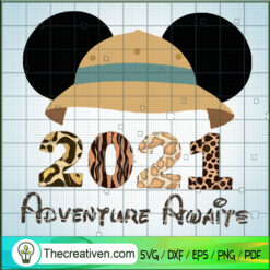 Adventure Awaits Disney Mick SVG Cut File for Cricut