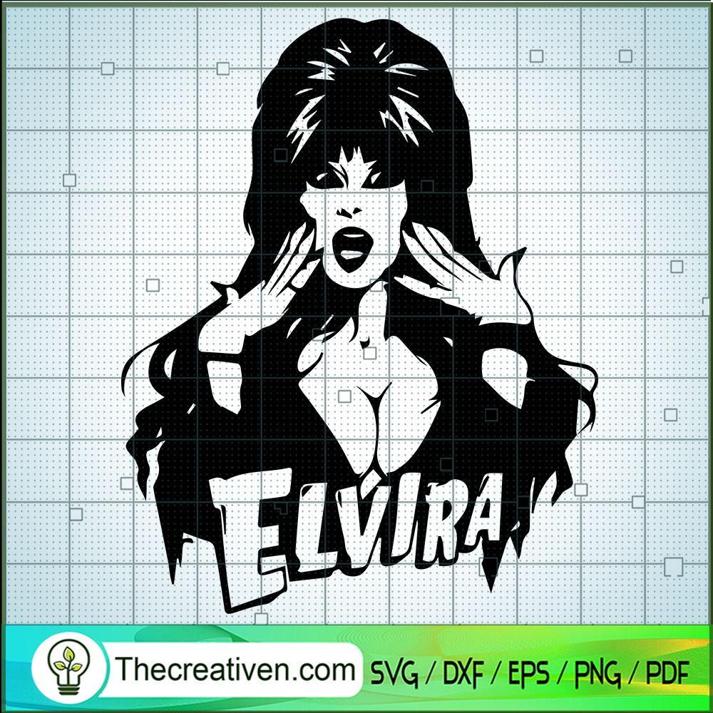 Elvira SVG Cut File for Cricut & Silhouette 1 Elvira SVG Cut File for Cricut & Silhouette