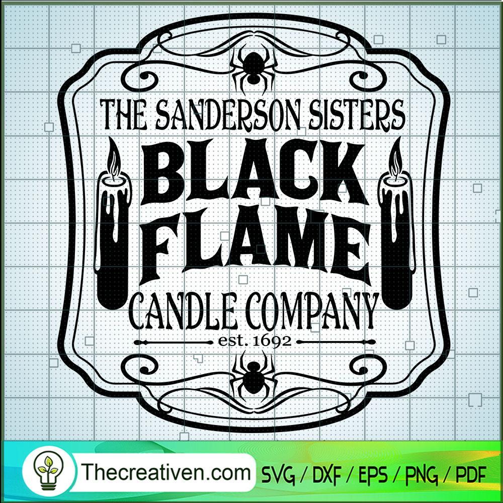 Black Flame Candle Company SVG Cut File for Cricut & Silhouette 1 Black Flame Candle Company SVG Cut File for Cricut & Silhouette