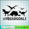 Dinosaur Squadgoals SVG, Dinosaur SVG, Squadgoals SVG