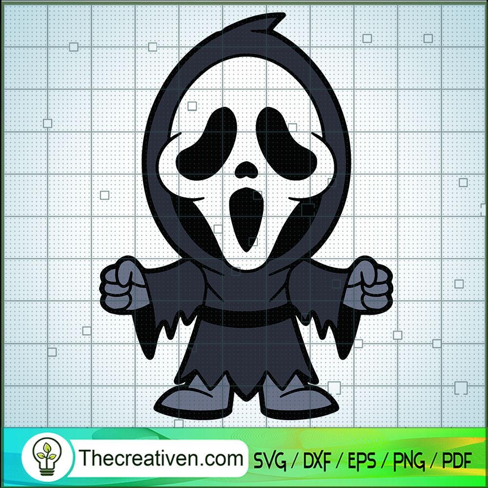 Chibi Scream SVG Cut File for Cricut & Silhouette 1 Chibi Scream SVG Cut File for Cricut & Silhouette