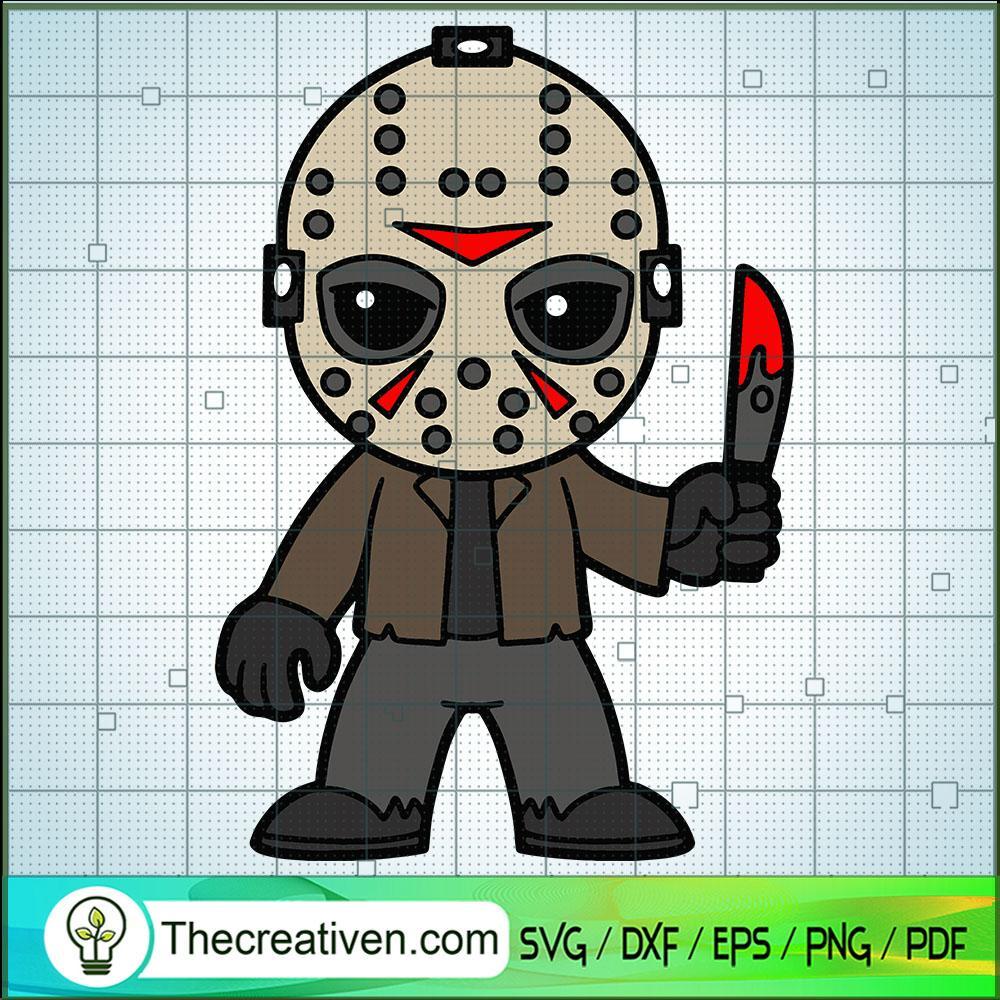 Chibi Jason SVG, Jason Halloween SVG, Jason Scary SVG, Jason Horror SVG 1 73 copy 6