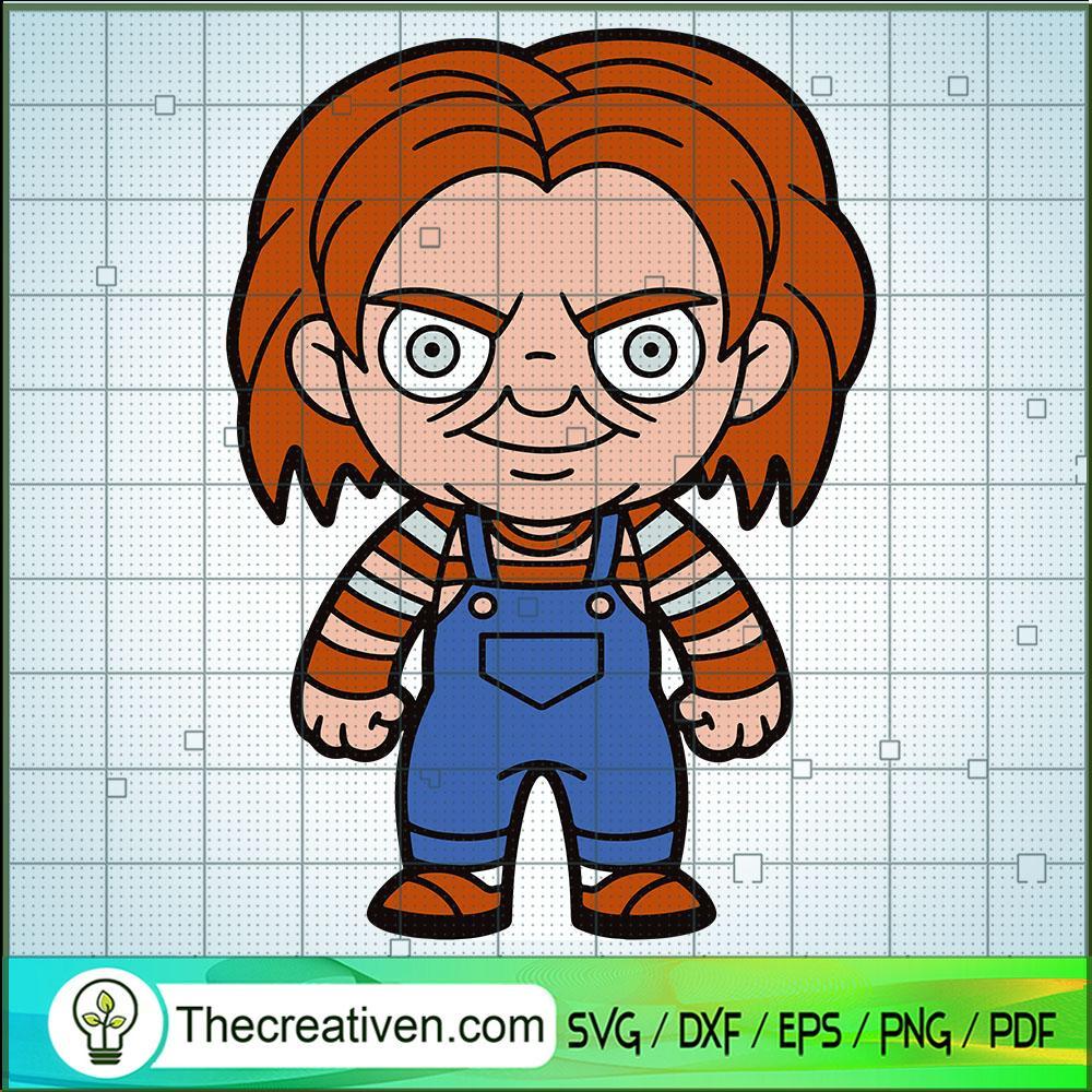 Chibi Chucky SVG Cut File for Cricut & Silhouette 1 Chibi Chucky SVG Cut File for Cricut & Silhouette