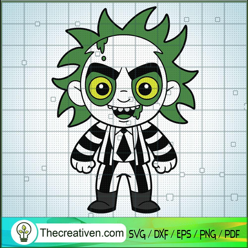 Chibi Beetlejuice SVG, Halloween SVG, Scary SVG, Horror Beetlejuice SVG 1 70 copy 6