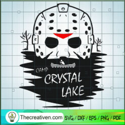 Camp Crystal Lake SVG Cut File for Cricut & Silhouette Design 44379