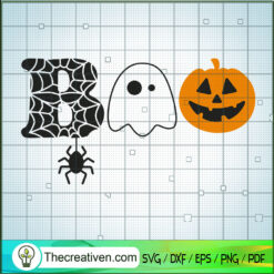 Boo SVG Cut File for Cricut & Silhouette