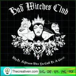 Bad Witches Club SVG Cut File for Cricut & Silhouette